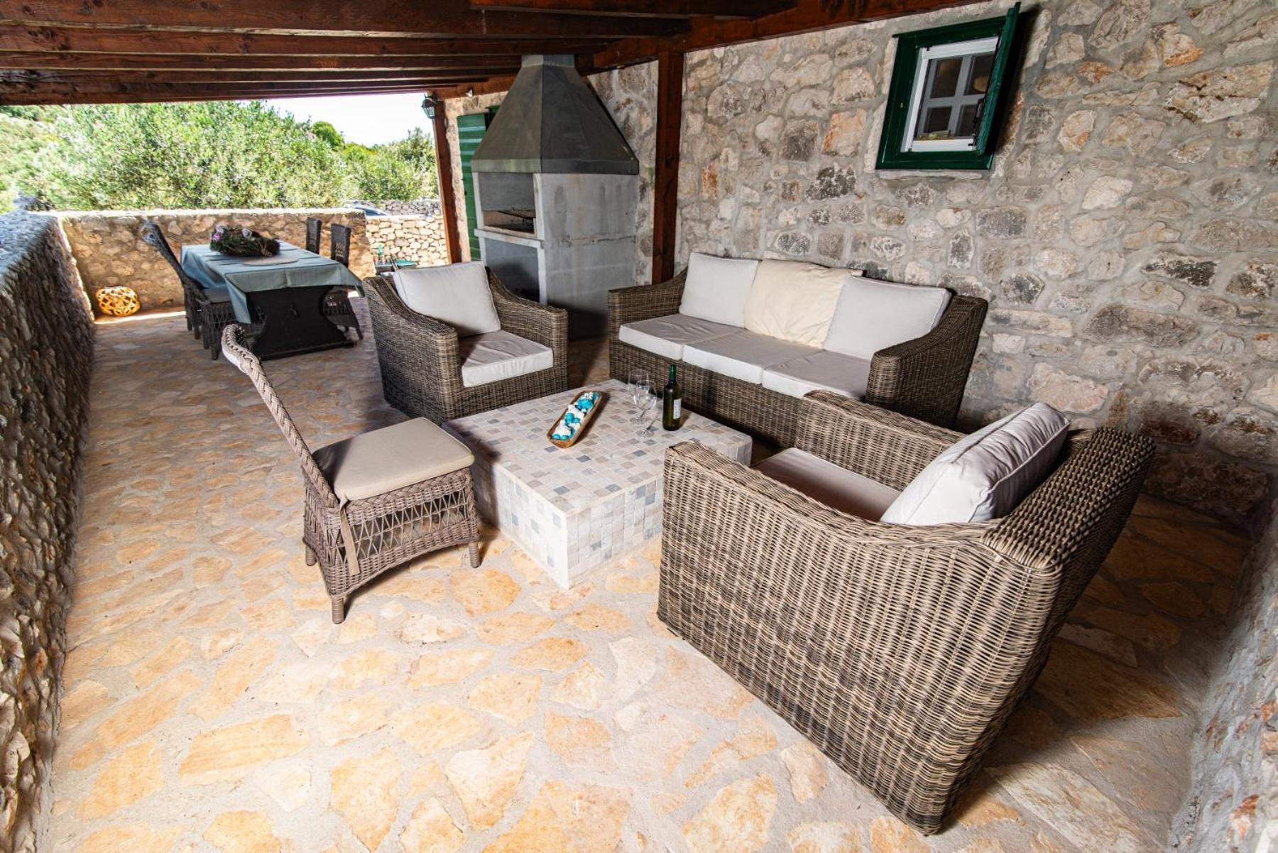 Private Cottage In Olive Grove With Heated Pool Vinisce Exterior photo